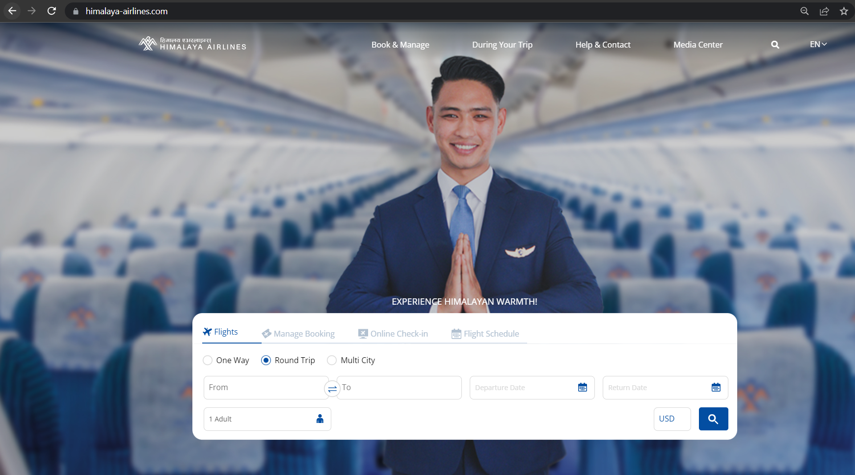 Himalaya Airlines Launches Internet Booking Engine